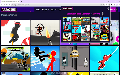 Stickman Games Collection: Favorite  Play [Launcher]  from Chrome web store to be run with OffiDocs Chromium online